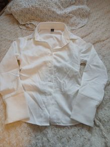 crisp white shirt