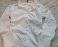 crisp white shirt