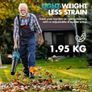 Leaf Blower Cordless, 8000mAh Battery with Fast Charger, Lightweight Electric Garden Blowers with Turbo Boost, 257 km/h & 3 Speed Levels for Lawn Care,Yard,Garage,Leaves,Snow,Dust,and Debris Removal Image 7