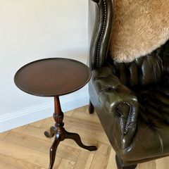 19th Century Mahogany Dish-Top Wine Table