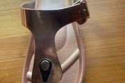 Stunning rose gold sandals brand new