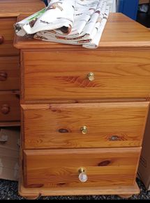 Bedside lockers - 2 pieces