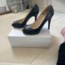 LK Bennett Sledge Black Peep Toes Image 2