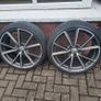 Audi RS4 Alloys V Spoke 19" with Full thread Matching tyres Image 2