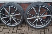 Audi RS4 Alloys V Spoke 19" with Full thread Matching tyres