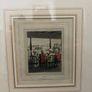 Original Anglo Indian Print From Charles Doyleys Drawings. Elephant Fight Image 3
