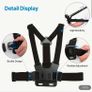 6pcs Action Camera & Phone Clip Mount Kit - Durable ABS, Fit for Sports Cameras & Smartphones, with Adjustable Straps & Secure Buckles - Ideal for Outdoor Adventures, Handsfree Filming|Versatile Mounting Kit|Durable Abs Material, Camera Image 8