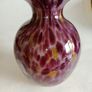Hand Blown Art Glass Bud Vase Image 2