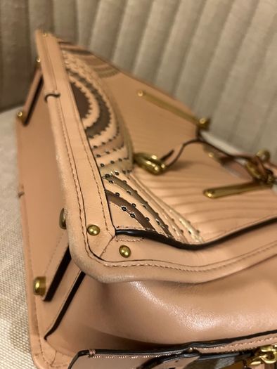 Coach nude bag