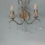2 x wall lights and 2 x ceiling lights, silver in colour100 each for ceiling lights and 50 each for wall lights Image 2