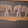 Limited edition 3D "Lets Shake On It" Elephant picture by Simon Harris Image 4