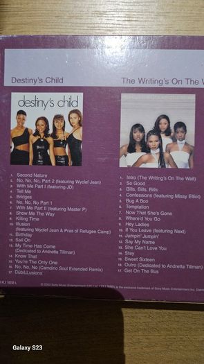 Destiny's Child. Destiny's Child & The Writing On The Wall. 2 CDs.