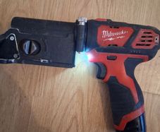Panduit Milwaukee cordless cable tier