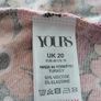 Yours pink & orange floral sleeveless swing top, Size 20 Image 4