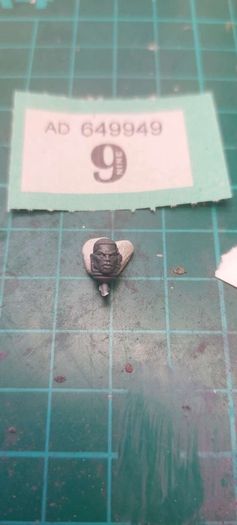 Warhammer 40K space marine heads singles