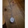 Classy Pearl Earrings with Sparkly Gems Image 7