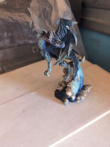 Vintage Resin Sea Dragon