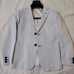 Blue suit jacket