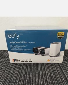 4k 24hr cctv motion sound detection camera Apple HomeKit