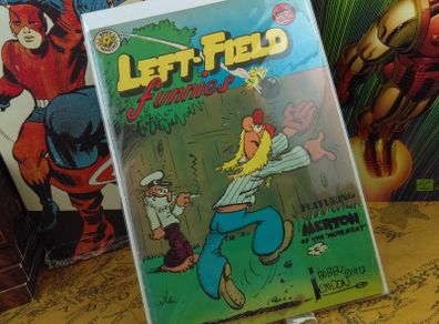 Left Field Funnies ! ONE-SHOT ! Bronze Age Comic from 1972 ! by Apex Novelties !