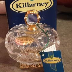 vintage boxed killarney crystal