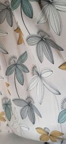 Fully lined curtains