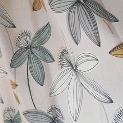 Fully lined curtains