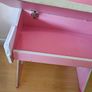 pink kids study desk and chair Image 8