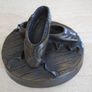 Ballet shoes ornament,J Rynhart Bronze Ballet shoes ornament,Home decor Image 3