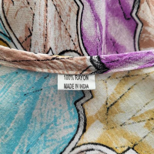 Multicolour sun dress, One size