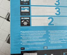 Panel underlay 3mm 10m2 aqua stop / soundproof