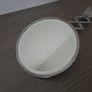 Stunning art deco top quality extending arm wall mounted bathroom shaving vanity mirror. Image 6