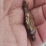 Antique double sided photo locket pendant Image 2