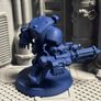 WH40K Sci Fi Space Destroyer Miniature (minigun) Image 2