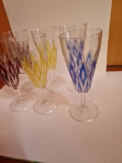 Vintage Mid Century VMC Reims "lHarlequin Champagne