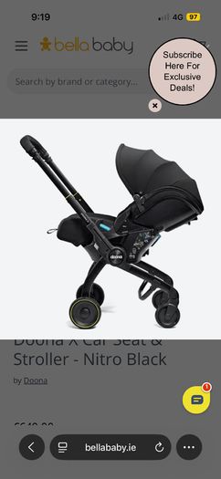Doona X & Isofix Base