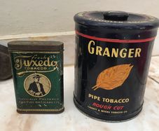 Antique Tobacco tins X2