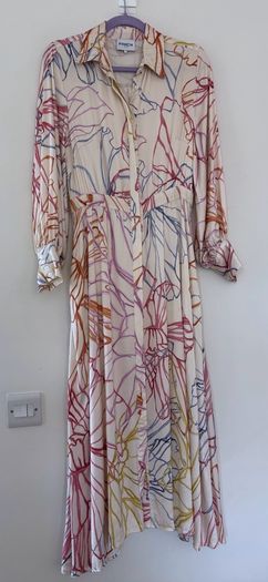 FRNCH Amanda Midi Shirt Dress