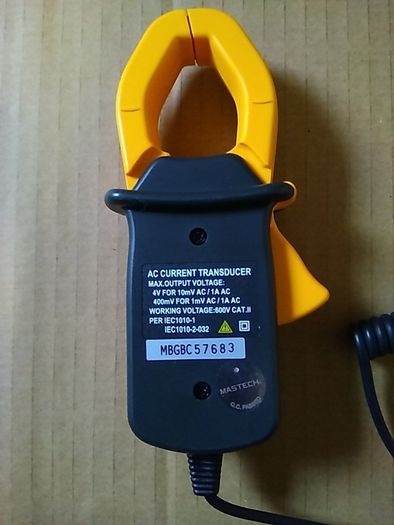 AC Current Clamp Meter 0.1 Amp to 400 Amp