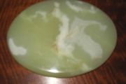 Unique Pakistani Pale Green Onyx Plinth / Base