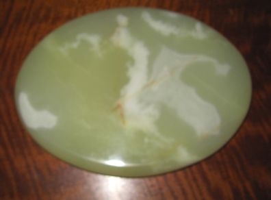 Unique Pakistani Pale Green Onyx Plinth / Base