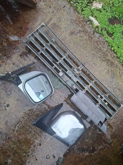 pajero mk2 mirrors & grill