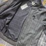 Brand New River Island Boys Grey Check Track Jacket Image 5