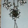 Necklace Pendant Earring Set.  Vintage chain & ear rings Image 9