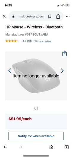 HP Mouse Bluetooth
