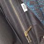 Noa Noa clutch bag Black lace, teal Image 5