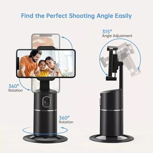 Face tracking phone holder