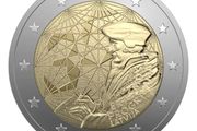 Latvia 2 Euro Commemorative Coin 2022 - Erasmus. Uncirculated.