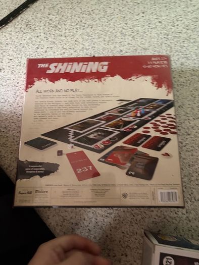 The Shining Board Game Complete Mint in Box