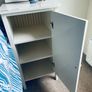 Pair of Discontinued IKEA HEMNES Bedside Cabinets Lockers White Image 4